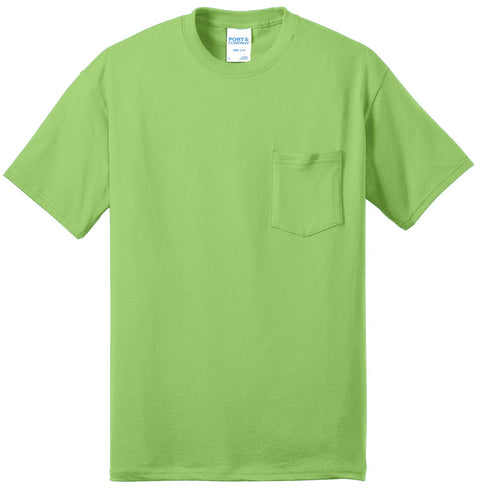 Port & Co™ Core Blend Pocket Tee. PC55P