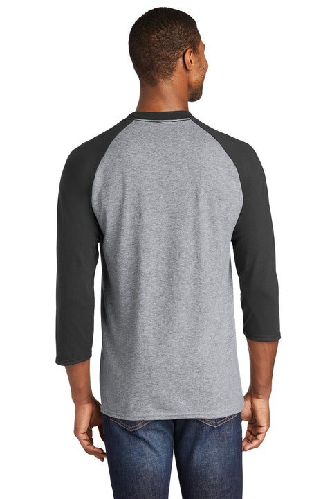 Port & Co™ Core Blend 3/4-Sleeve Raglan Tee. PC55RS