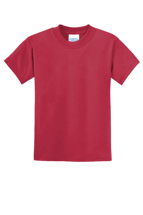 Port & Co™ Youth Core Blend Tee.  PC55Y