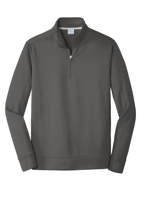 Port & Co™ Performance Fleece 1/4-Zip Pullover Sweatshirt. PC590Q