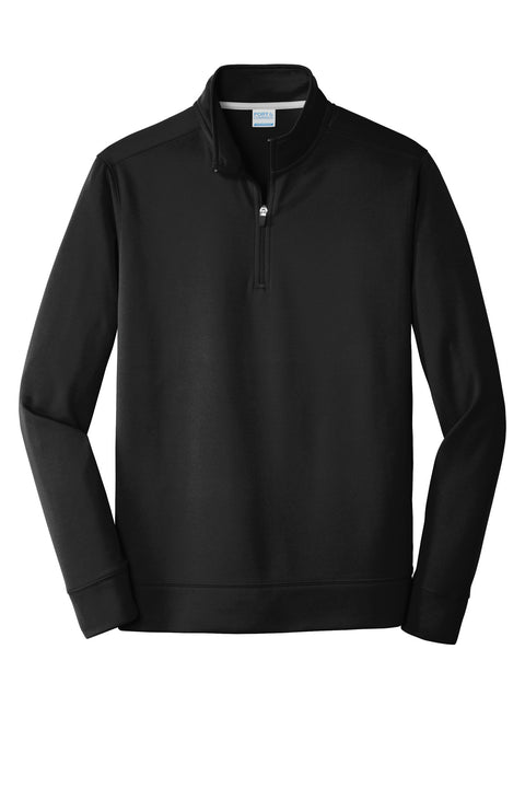 Port & Co™ Performance Fleece 1/4-Zip Pullover Sweatshirt. PC590Q