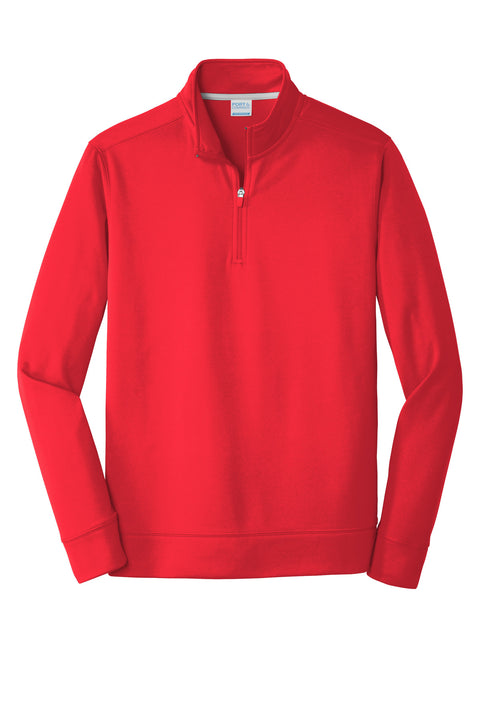 Port & Co™ Performance Fleece 1/4-Zip Pullover Sweatshirt. PC590Q