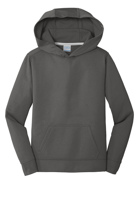 Port & Co™ Youth Performance Fleece Pullover Hooded Sweatshirt. PC590YH