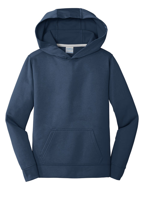 Port & Co™ Youth Performance Fleece Pullover Hooded Sweatshirt. PC590YH