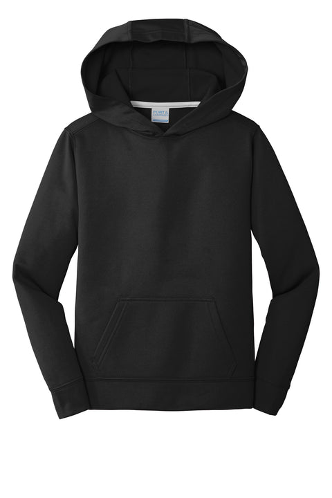 Port & Co™ Youth Performance Fleece Pullover Hooded Sweatshirt. PC590YH