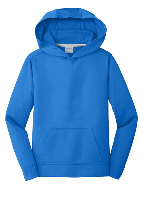 Port & Co™ Youth Performance Fleece Pullover Hooded Sweatshirt. PC590YH