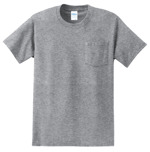 Port & Co™ Tall Essential Pocket Tee. PC61PT