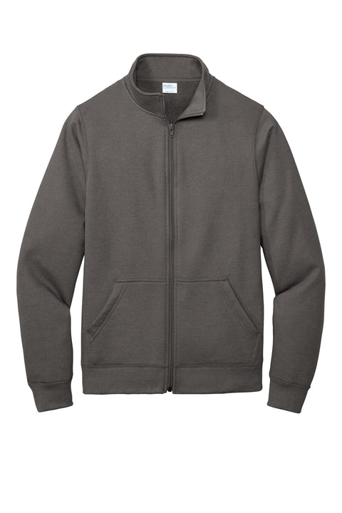 Port & Co™ Core Fleece Cadet Full-Zip Sweatshirt PC78FZ