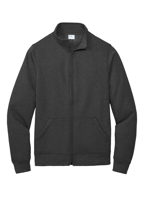 Port & Co™ Core Fleece Cadet Full-Zip Sweatshirt PC78FZ