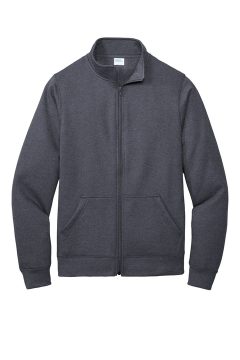 Port & Co™ Core Fleece Cadet Full-Zip Sweatshirt PC78FZ