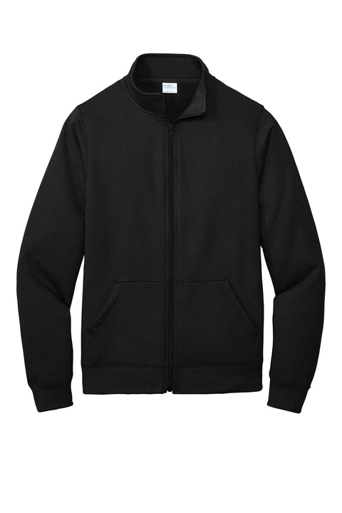 Port & Co™ Core Fleece Cadet Full-Zip Sweatshirt PC78FZ