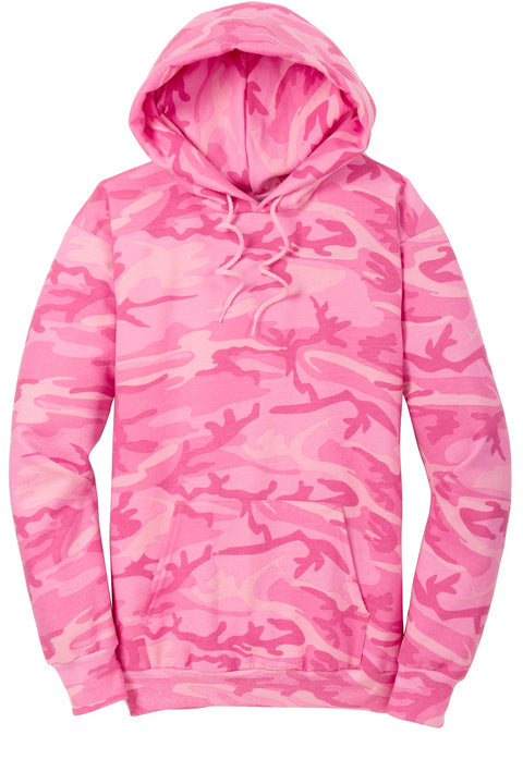 Port & Co™ Core Fleece Camo Pullover Hooded Sweatshirt. PC78HC