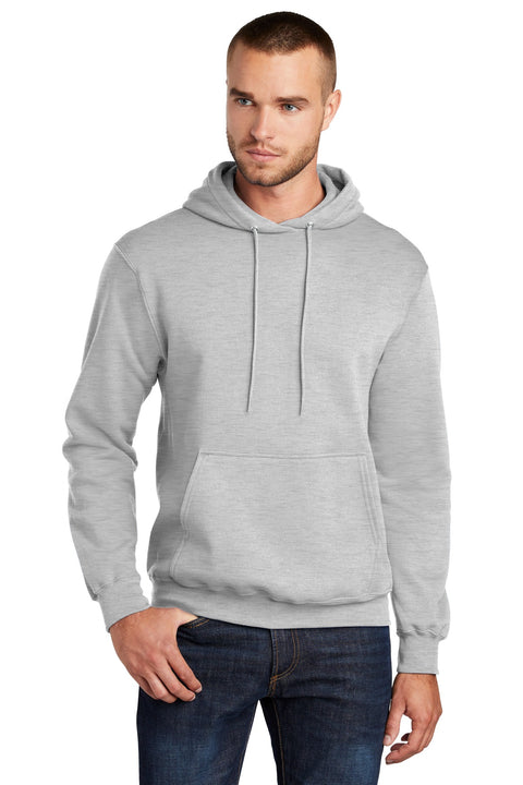 Port & Co ™  Core Fleece Pullover Hooded Sweatshirt. PC78H - [Ash]