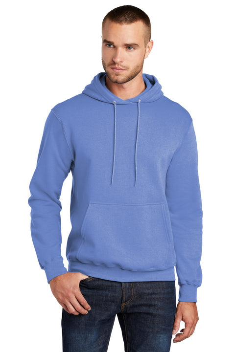 Port & Co ™  Core Fleece Pullover Hooded Sweatshirt. PC78H - [Carolina Blue]