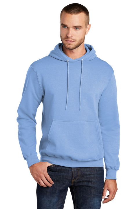 Port & Co ™  Core Fleece Pullover Hooded Sweatshirt. PC78H - [Light Blue]