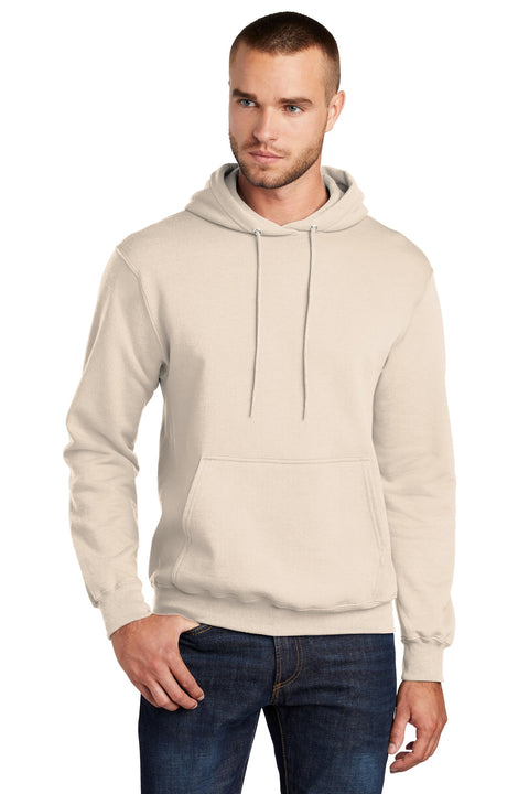 Port & Co ™  Core Fleece Pullover Hooded Sweatshirt. PC78H - [Natural]