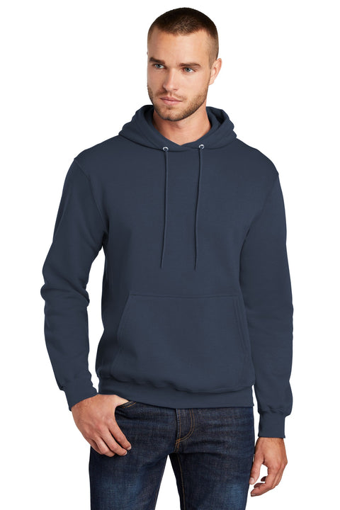 Port & Co ™  Core Fleece Pullover Hooded Sweatshirt. PC78H - [Navy]