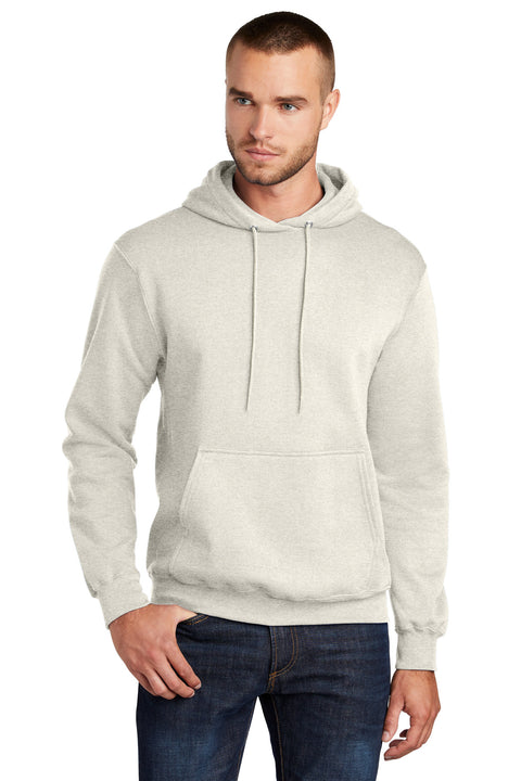 Port & Co ™  Core Fleece Pullover Hooded Sweatshirt. PC78H - [Oatmeal Heather]