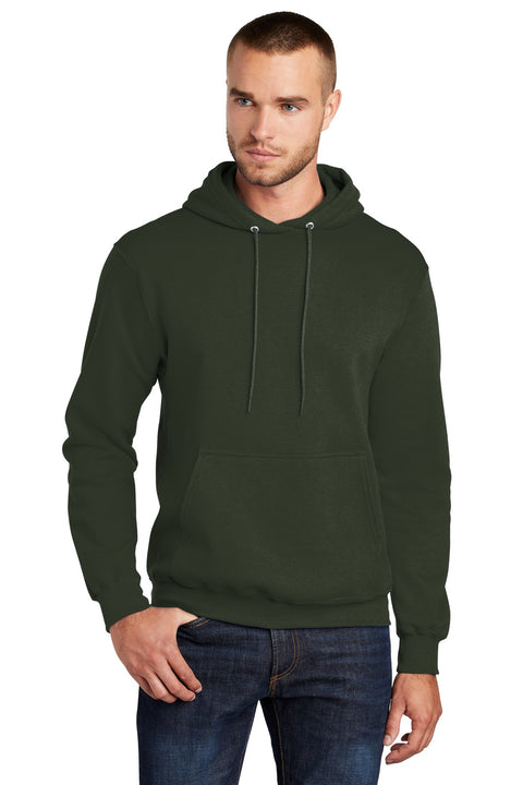Port & Co ™  Core Fleece Pullover Hooded Sweatshirt. PC78H - [Olive]