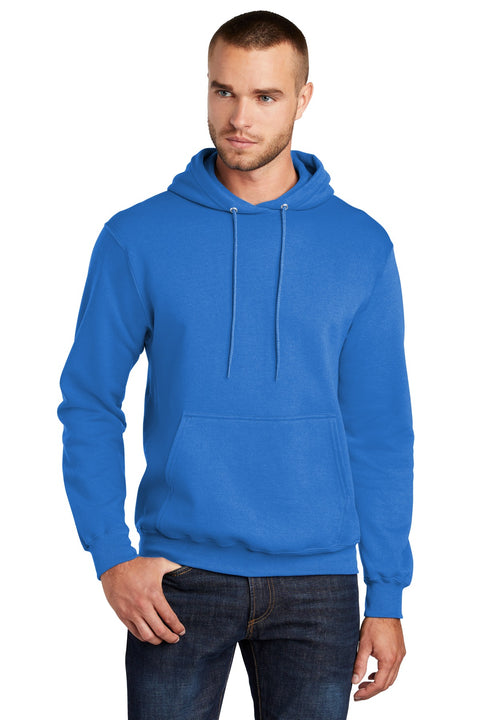 Port & Co ™  Core Fleece Pullover Hooded Sweatshirt. PC78H - [Royal]