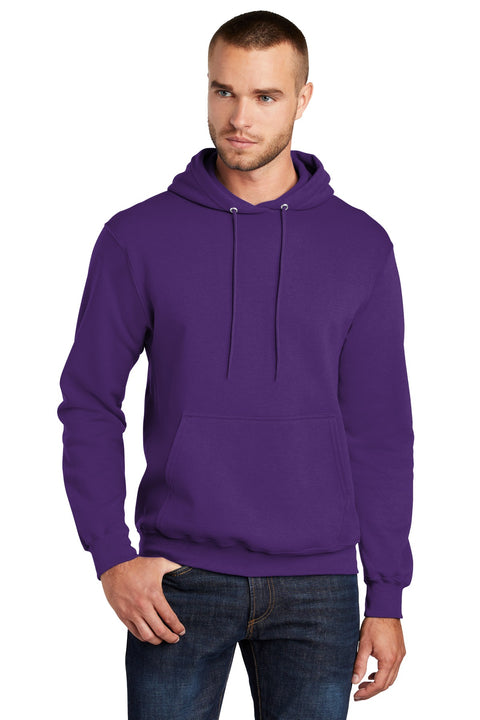 Port & Co ™  Core Fleece Pullover Hooded Sweatshirt. PC78H - [Team Purple]