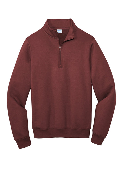 Port & Co™ Core Fleece 1/4-Zip Pullover Sweatshirt PC78Q