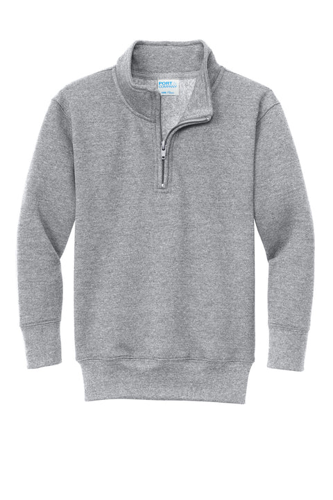 Port & Co™ Youth Core Fleece 1/4-Zip Pullover Sweatshirt PC78YQ