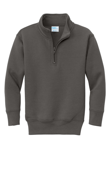 Port & Co™ Youth Core Fleece 1/4-Zip Pullover Sweatshirt PC78YQ