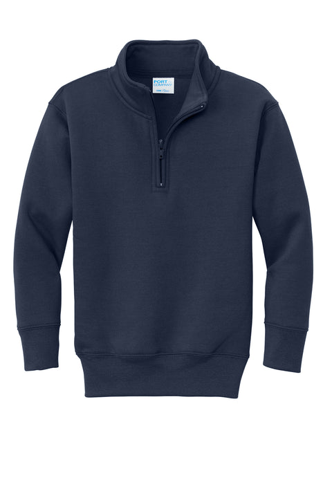 Port & Co™ Youth Core Fleece 1/4-Zip Pullover Sweatshirt PC78YQ