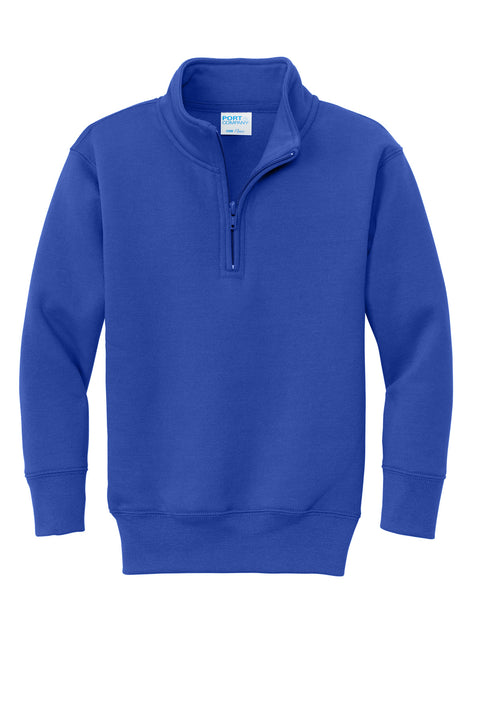 Port & Co™ Youth Core Fleece 1/4-Zip Pullover Sweatshirt PC78YQ