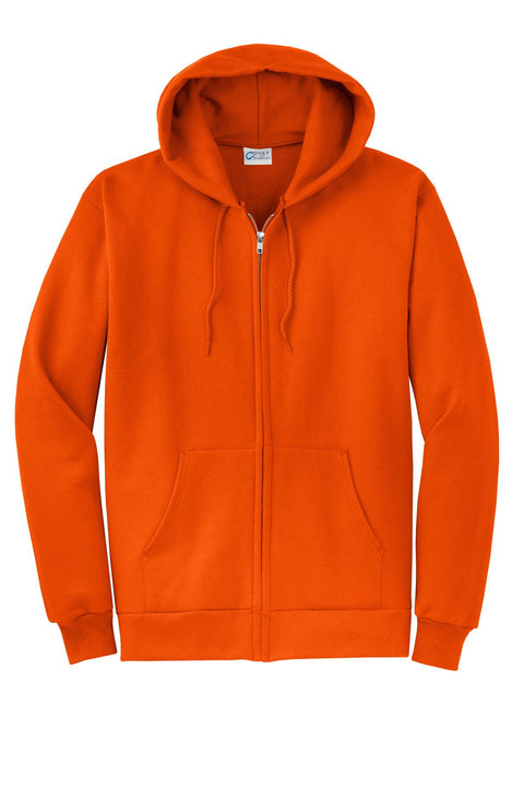 Port & Co™ Core Fleece Full-Zip Hooded Sweatshirt. PC78ZH