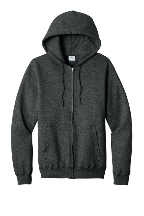 Port & Co™ Core Fleece Full-Zip Hooded Sweatshirt. PC78ZH