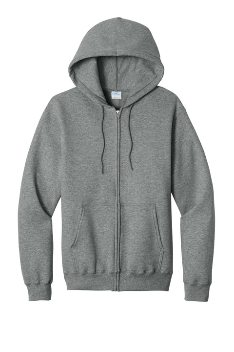 Port & Co™ Core Fleece Full-Zip Hooded Sweatshirt. PC78ZH