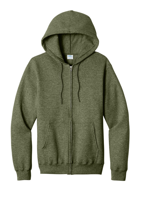 Port & Co™ Core Fleece Full-Zip Hooded Sweatshirt. PC78ZH