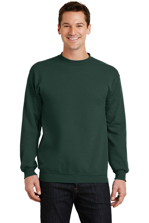 Port & Co ™  Core Fleece Crewneck Sweatshirt. PC78 - [Dark Green]