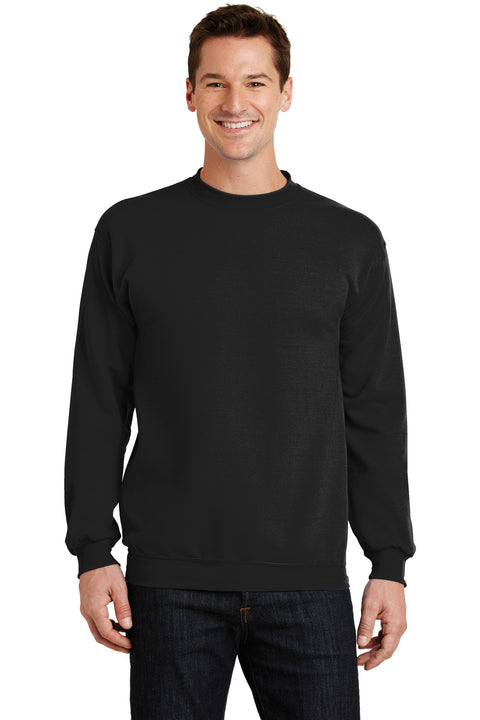 Port & Co ™  Core Fleece Crewneck Sweatshirt. PC78 - [Jet Black]