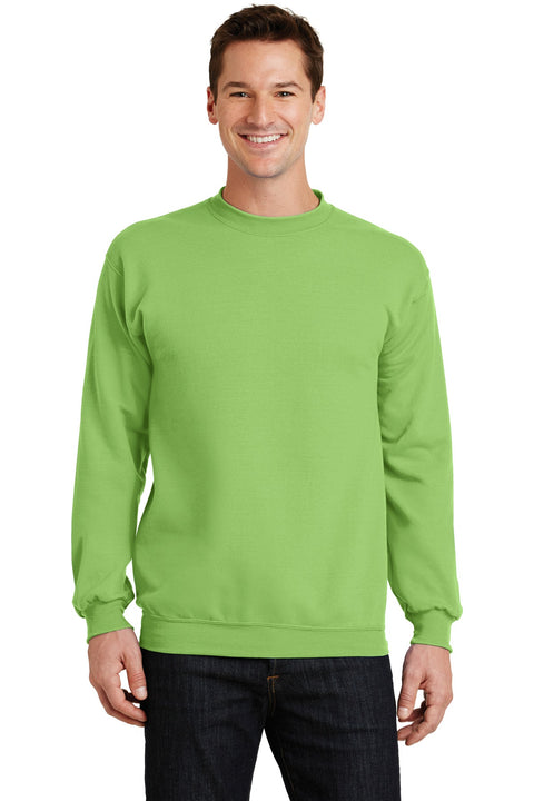 Port & Co ™  Core Fleece Crewneck Sweatshirt. PC78 - [Lime]
