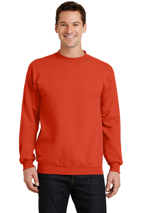 Port & Co ™  Core Fleece Crewneck Sweatshirt. PC78 - [Orange]