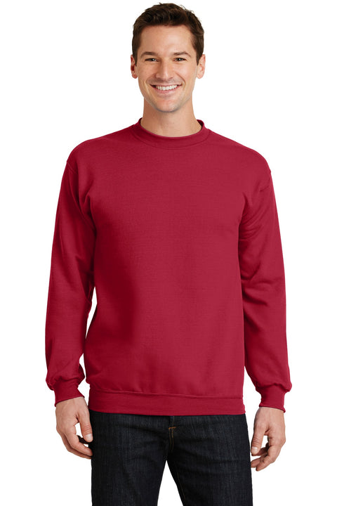 Port & Co ™  Core Fleece Crewneck Sweatshirt. PC78 - [Red]