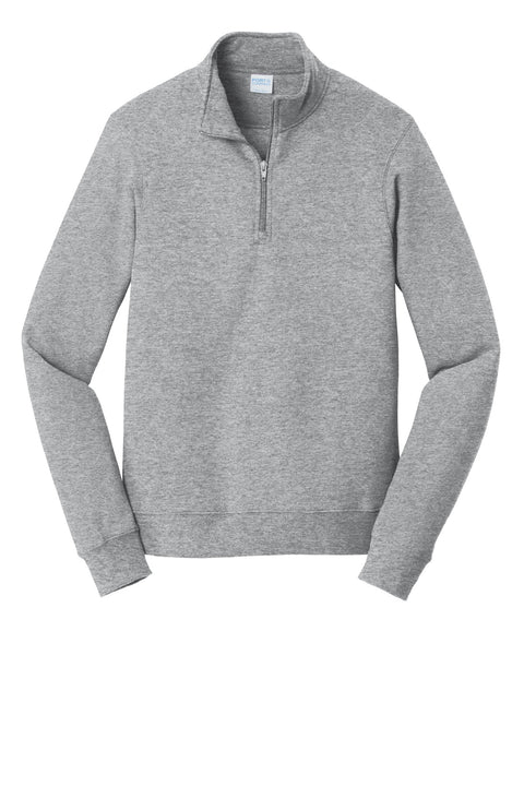 Port & Co™ Fan Favorite Fleece 1/4-Zip Pullover Sweatshirt. PC850Q