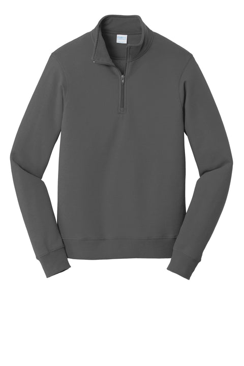 Port & Co™ Fan Favorite Fleece 1/4-Zip Pullover Sweatshirt. PC850Q