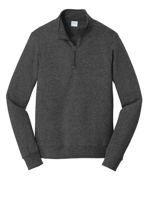 Port & Co™ Fan Favorite Fleece 1/4-Zip Pullover Sweatshirt. PC850Q