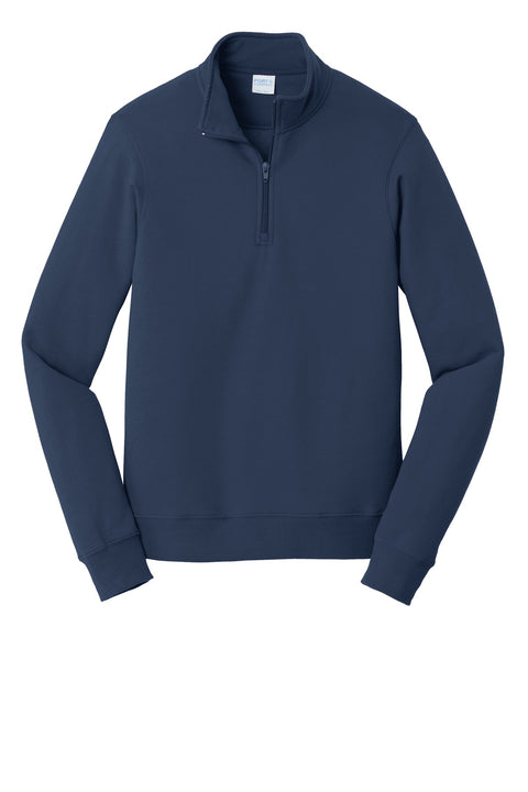Port & Co™ Fan Favorite Fleece 1/4-Zip Pullover Sweatshirt. PC850Q