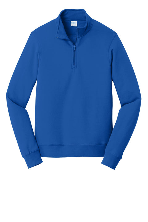 Port & Co™ Fan Favorite Fleece 1/4-Zip Pullover Sweatshirt. PC850Q