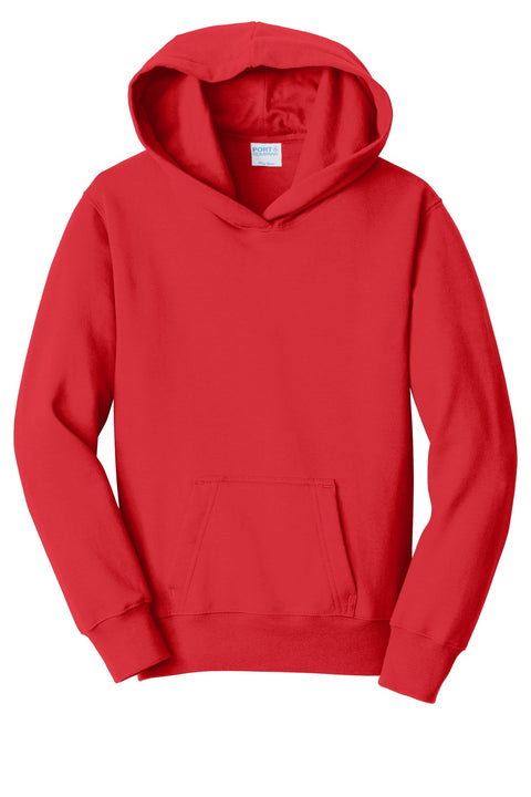 Port & Co™ Youth Fan Favorite Fleece Pullover Hooded Sweatshirt. PC850YH