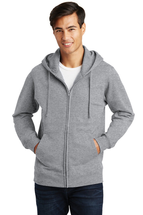 Port & Co™ Fan Favorite Fleece Full-Zip Hooded Sweatshirt. PC850ZH