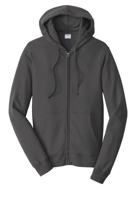 Port & Co™ Fan Favorite Fleece Full-Zip Hooded Sweatshirt. PC850ZH