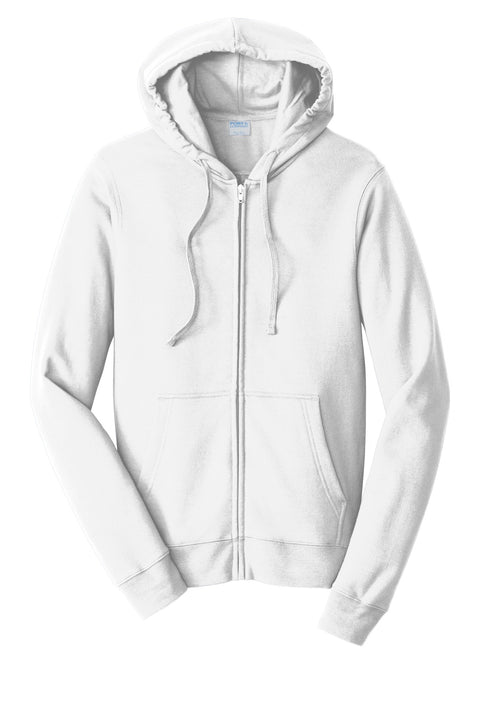 Port & Co™ Fan Favorite Fleece Full-Zip Hooded Sweatshirt. PC850ZH