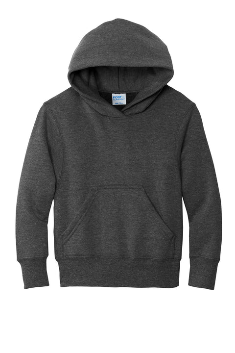 Port & Co™ Youth Core Fleece Pullover Hooded Sweatshirt.  PC90YH