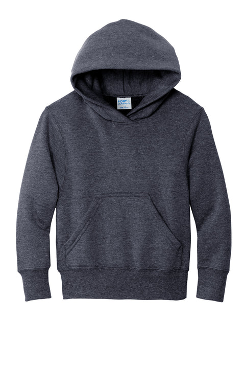 Port & Co™ Youth Core Fleece Pullover Hooded Sweatshirt.  PC90YH